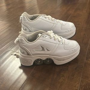 The shoes are brand new